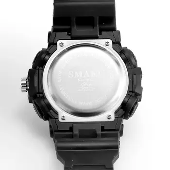 Vaikai Laikrodžiai SMAEL Top Brand Prabangus LED Skaitmeninio Laikrodžio Berniukai Karinės Sport Stiliaus Laikrodžius Smūgiams Relogio Masculino