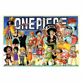 1000 Vienetų, Anime One Piece Šeimos Dėlionės Švietimo Žaislai Vaikams Suaugusiųjų Mokymosi Surinkti Žaislą Žaidimai Dėlionės