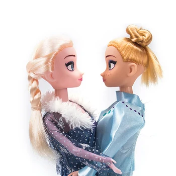 30cm Disney Anime Sušaldyti 2 Elsa Anna princesė Žaislai Užšaldyti 12 jungtinio Kilnojamojo Pav Olaf Lėlės, Žaislai Vaikams Kalėdų Dovana