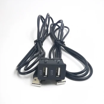 Biurlink Dviejų Stiliaus Automobilinis USB Įkroviklis Dual USB Lizdas USB Sąsają Kraunama Uosto Ford Ranger Tablet Telefonas GPS