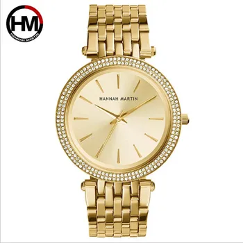 Moterų Cirkonio Laikrodžiai Top Brand Prabanga Rose Gold Diamond Verslo Mada Kvarco Vandeniui Laikrodžius Relogio Feminino